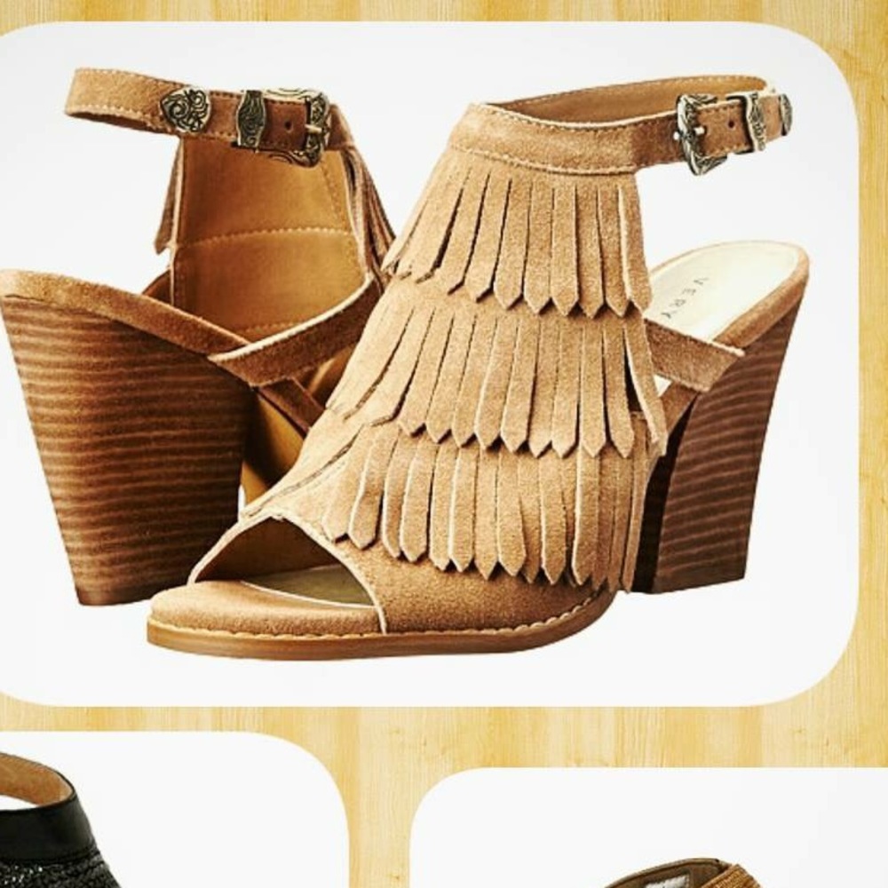 Fringe heels